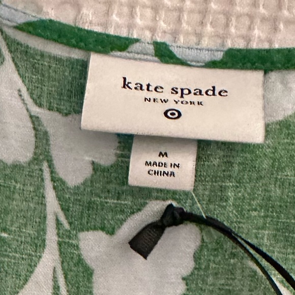 Kate Spade Green and Blue Floral Maxi Dress M NWT - Picture 3 of 7